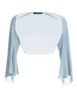 Dames sjaal blauw