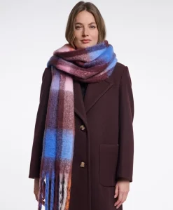 Dames sjaal blauw
