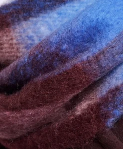 Dames sjaal blauw