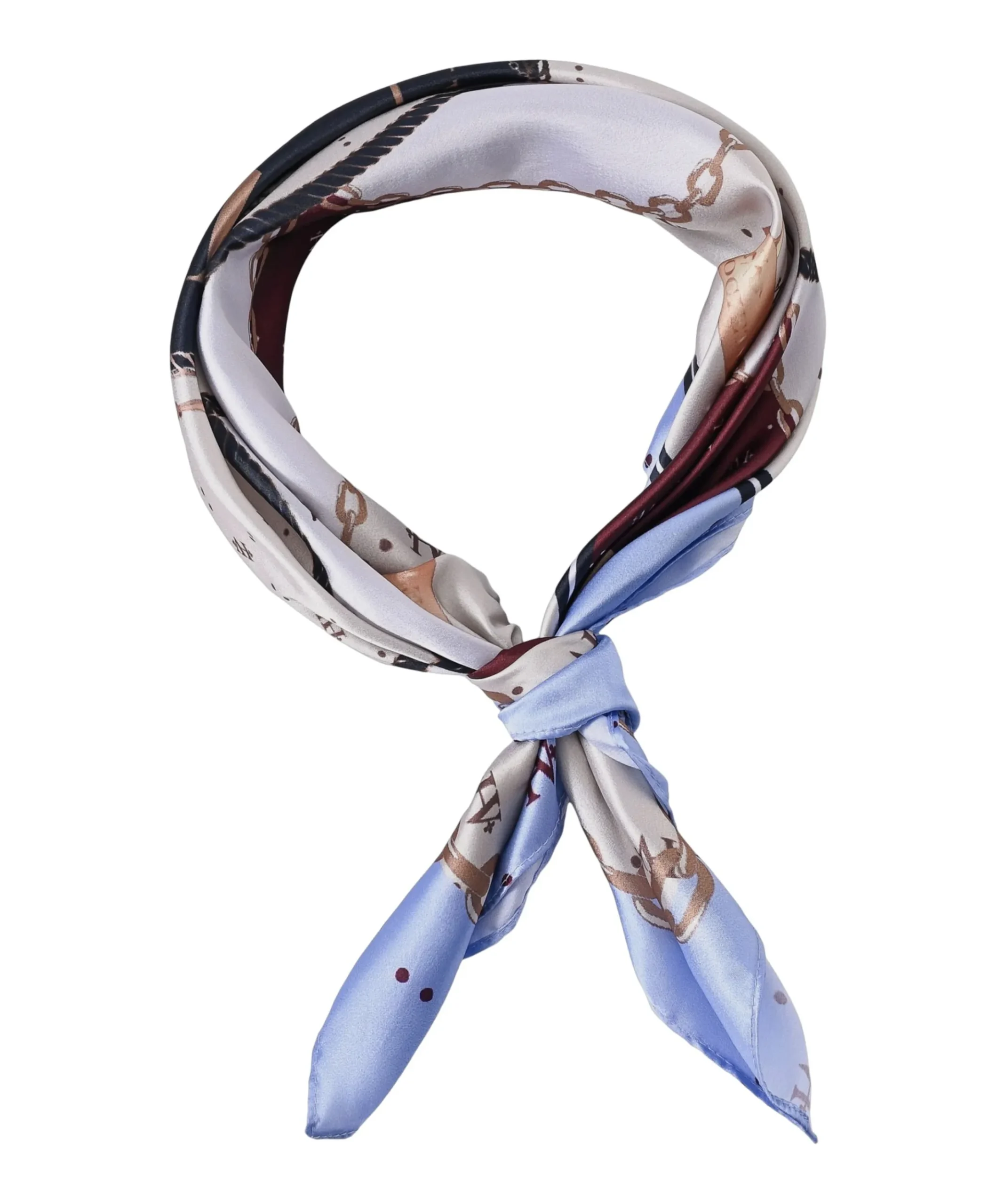 Dames sjaal blauw