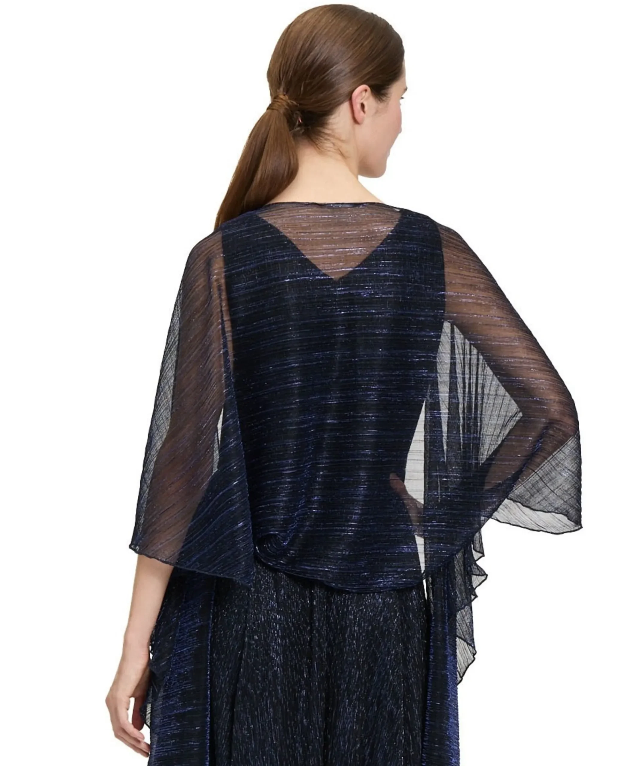 Dames sjaal blauw
