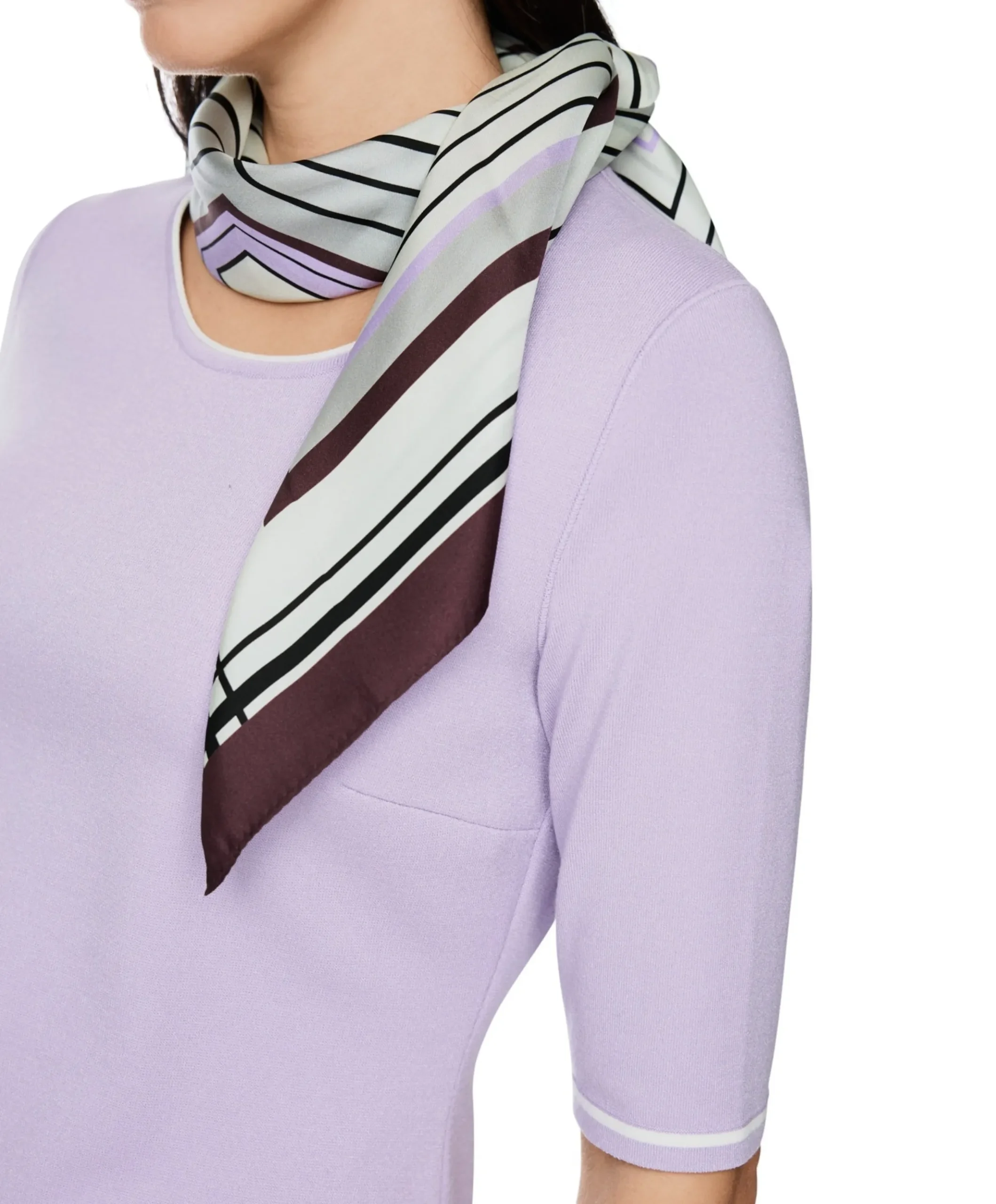Dames sjaal blauw