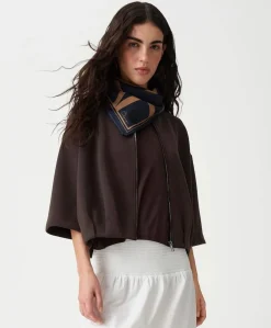 Dames sjaal blauw