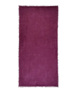 Dames sjaal bordeaux