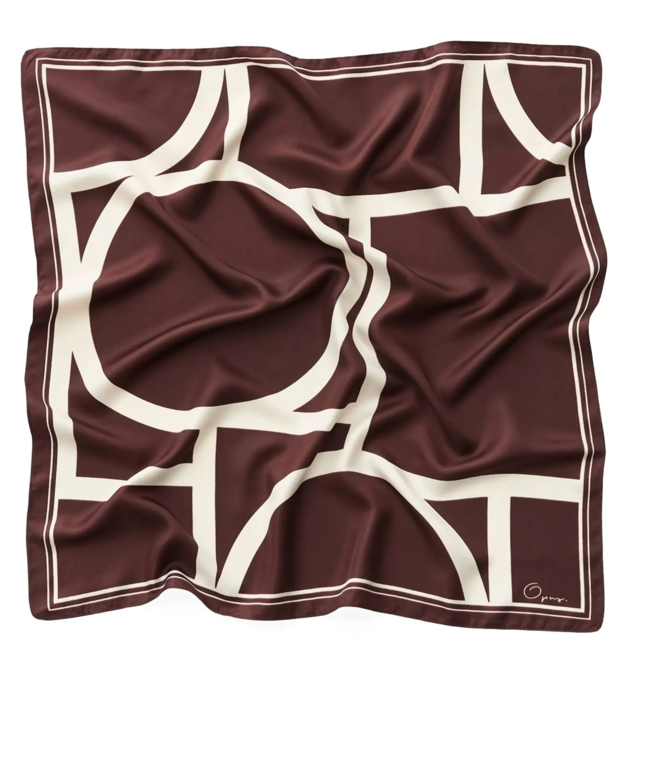 Dames sjaal bordeaux