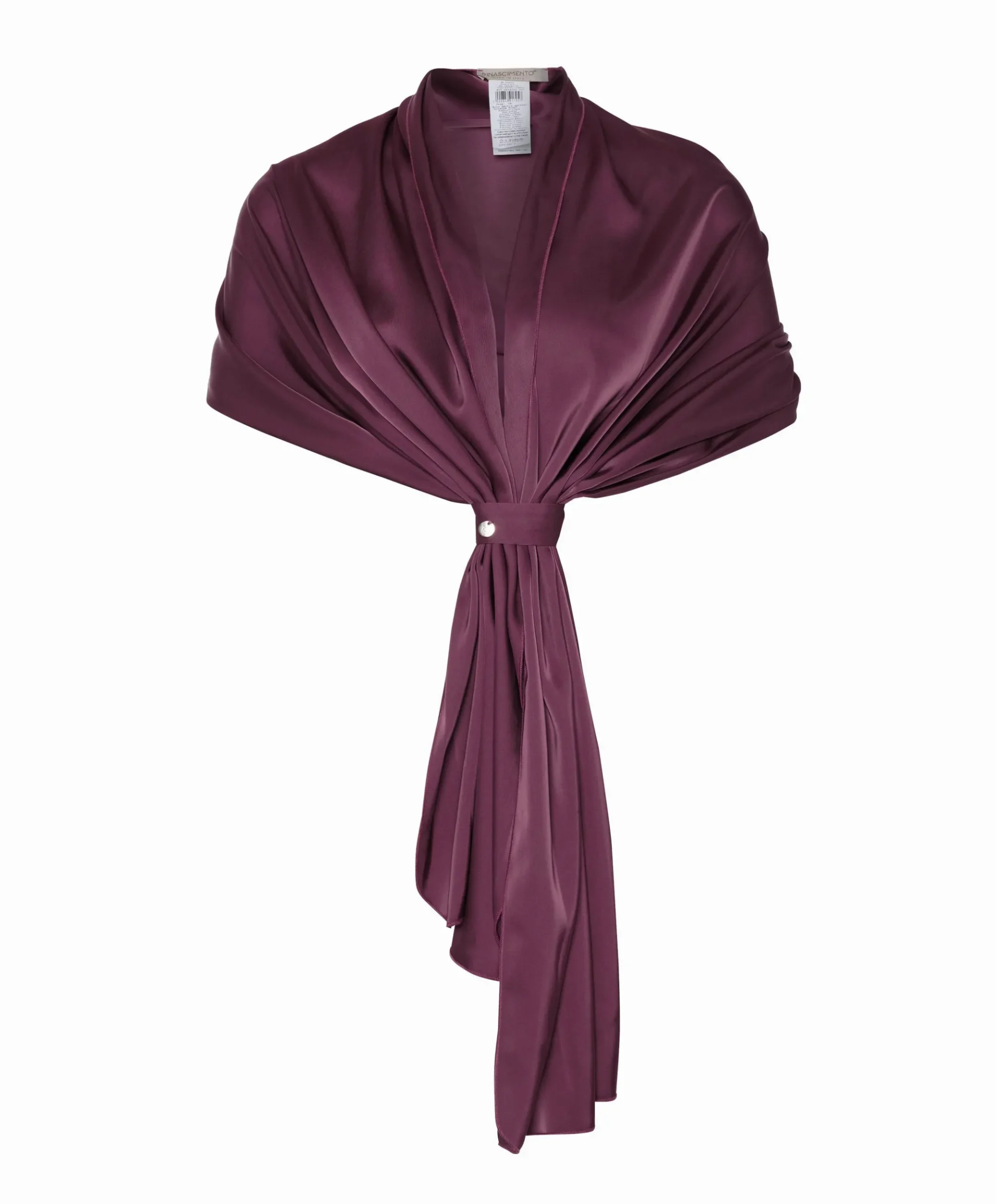 Dames sjaal bordeaux