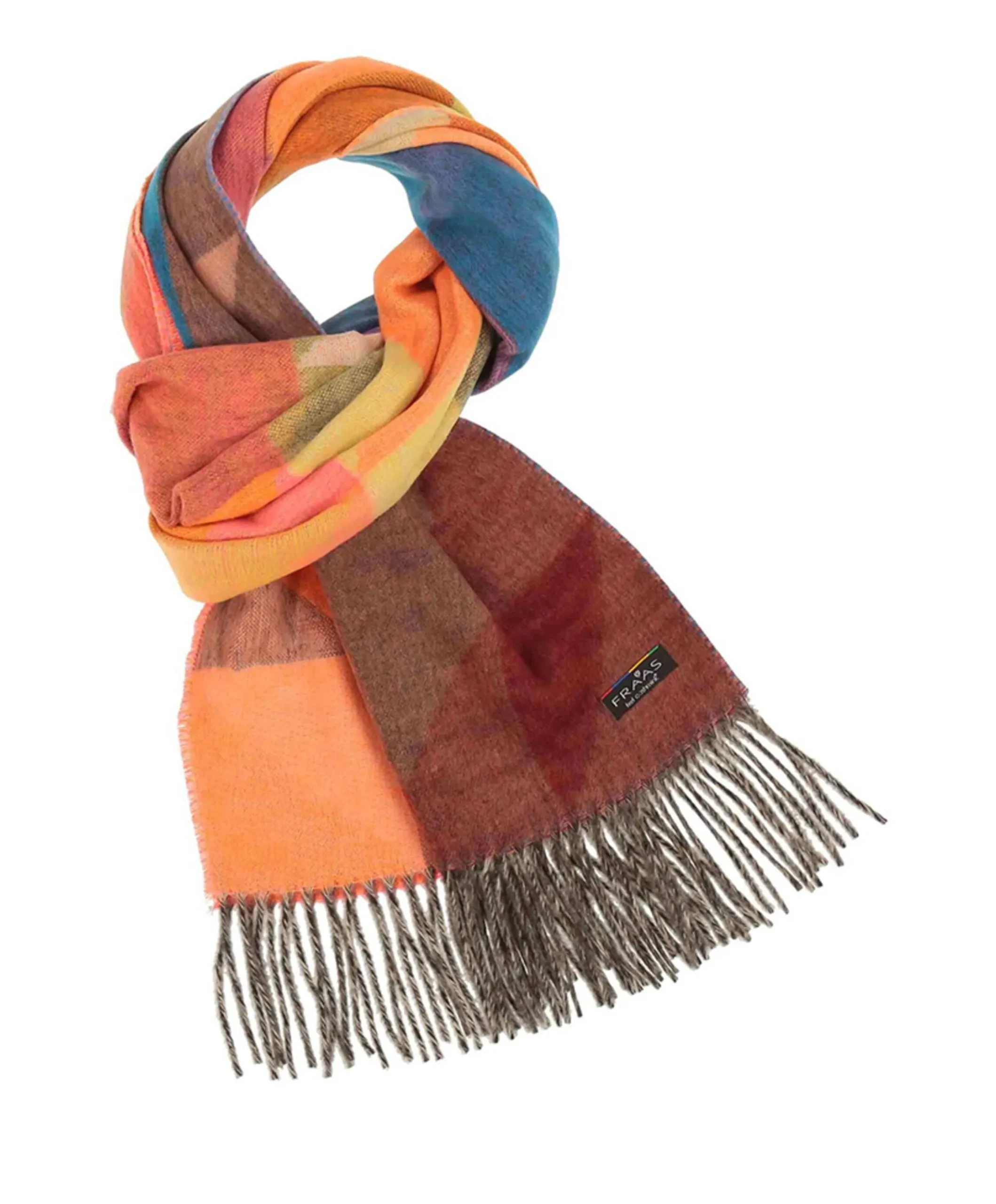 Dames sjaal multicolor