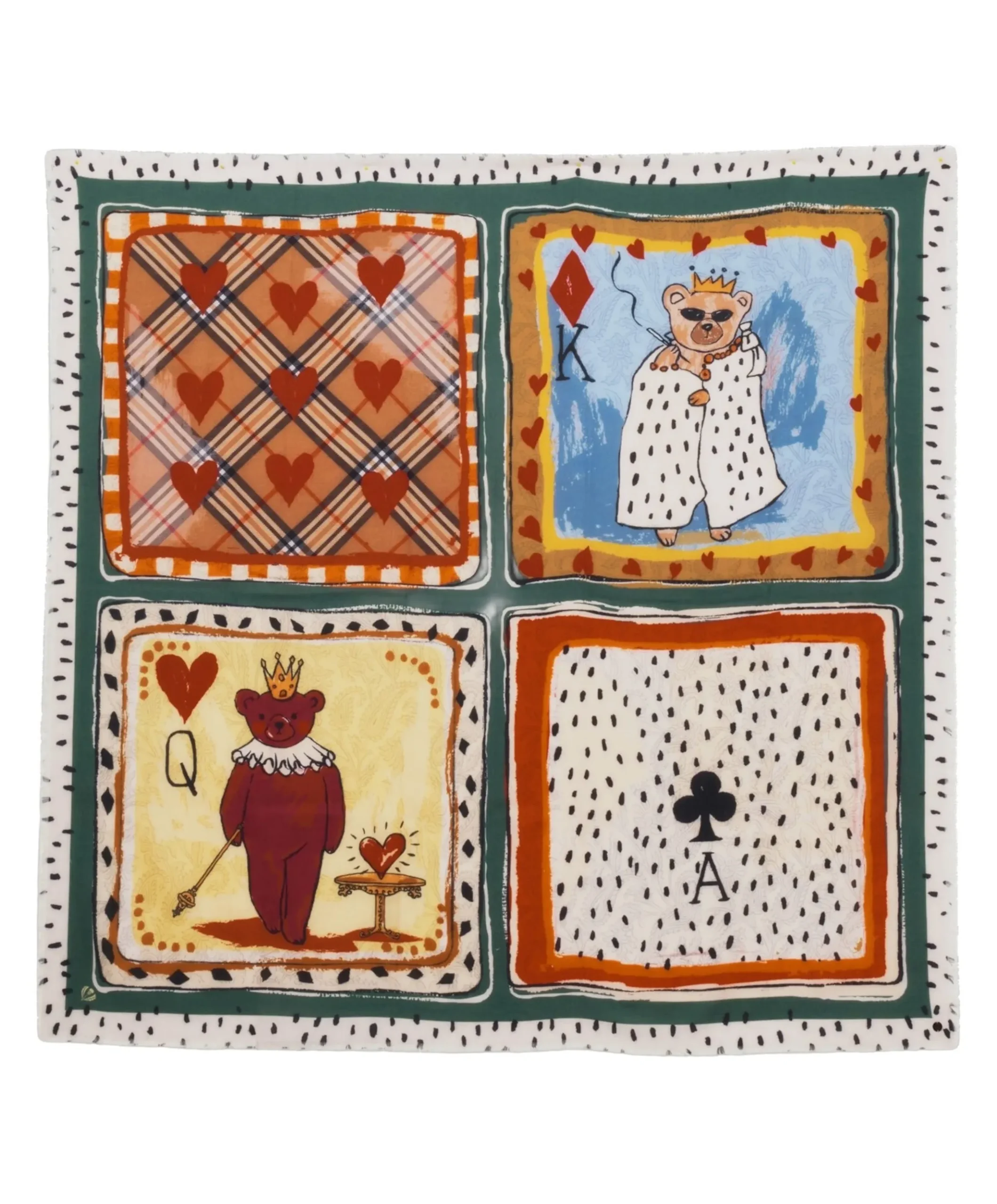 Dames sjaal multicolor