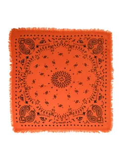 Dames sjaal oranje