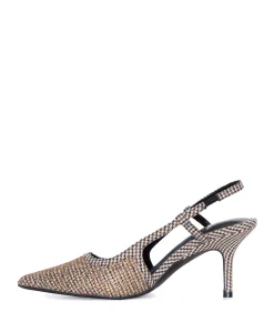 dames slingbacks beige