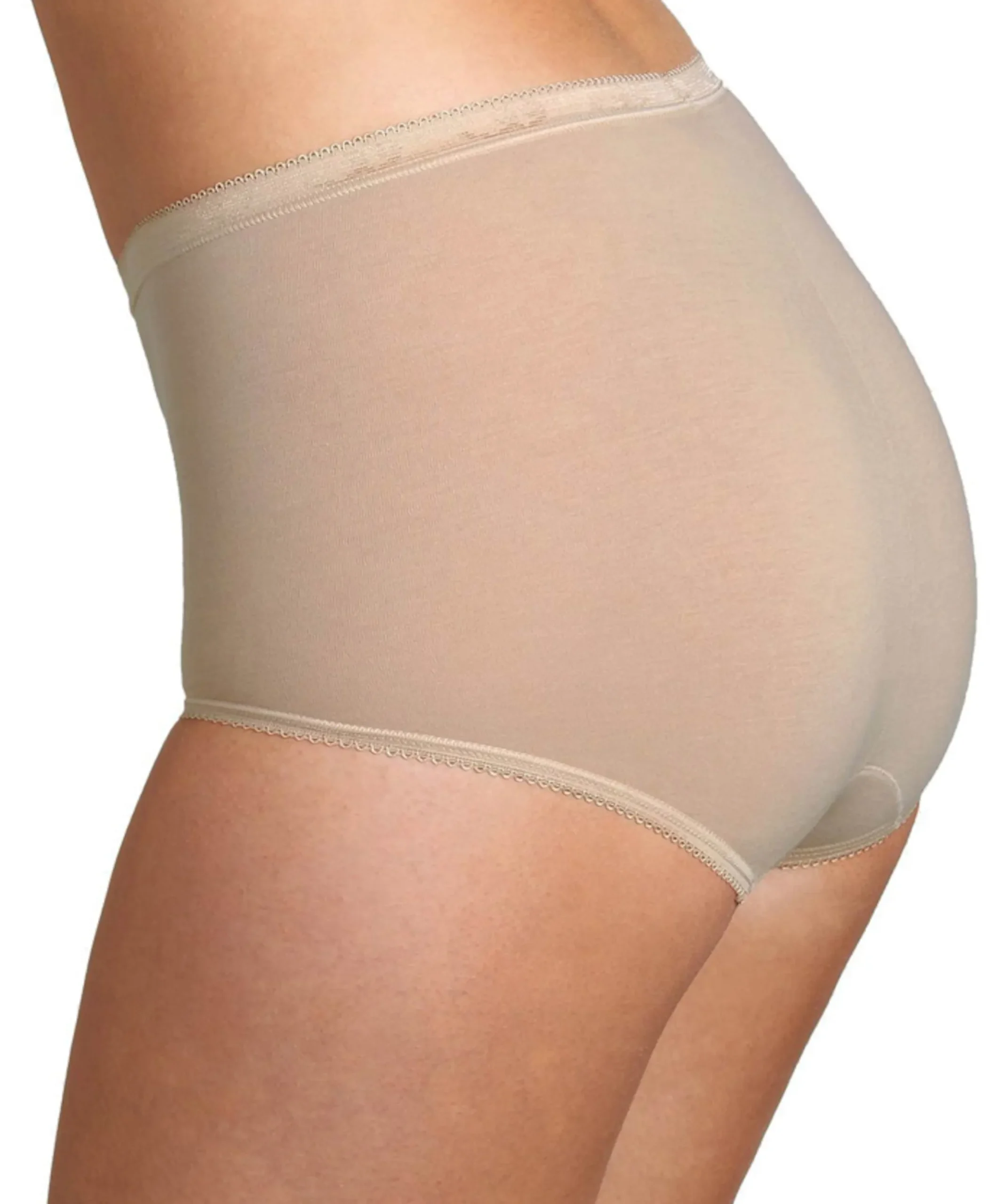 Dames slip beige
