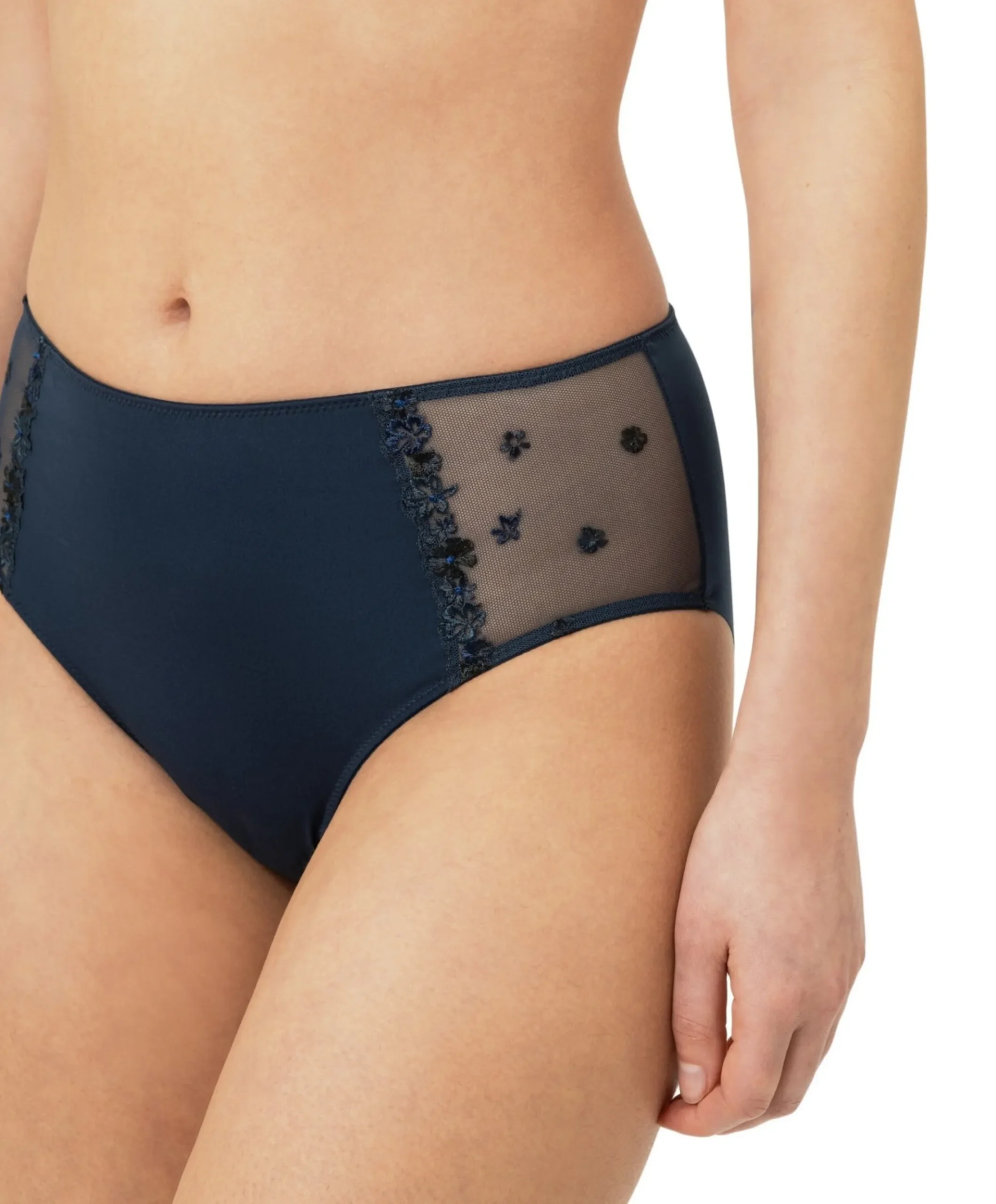 Dames slip blauw