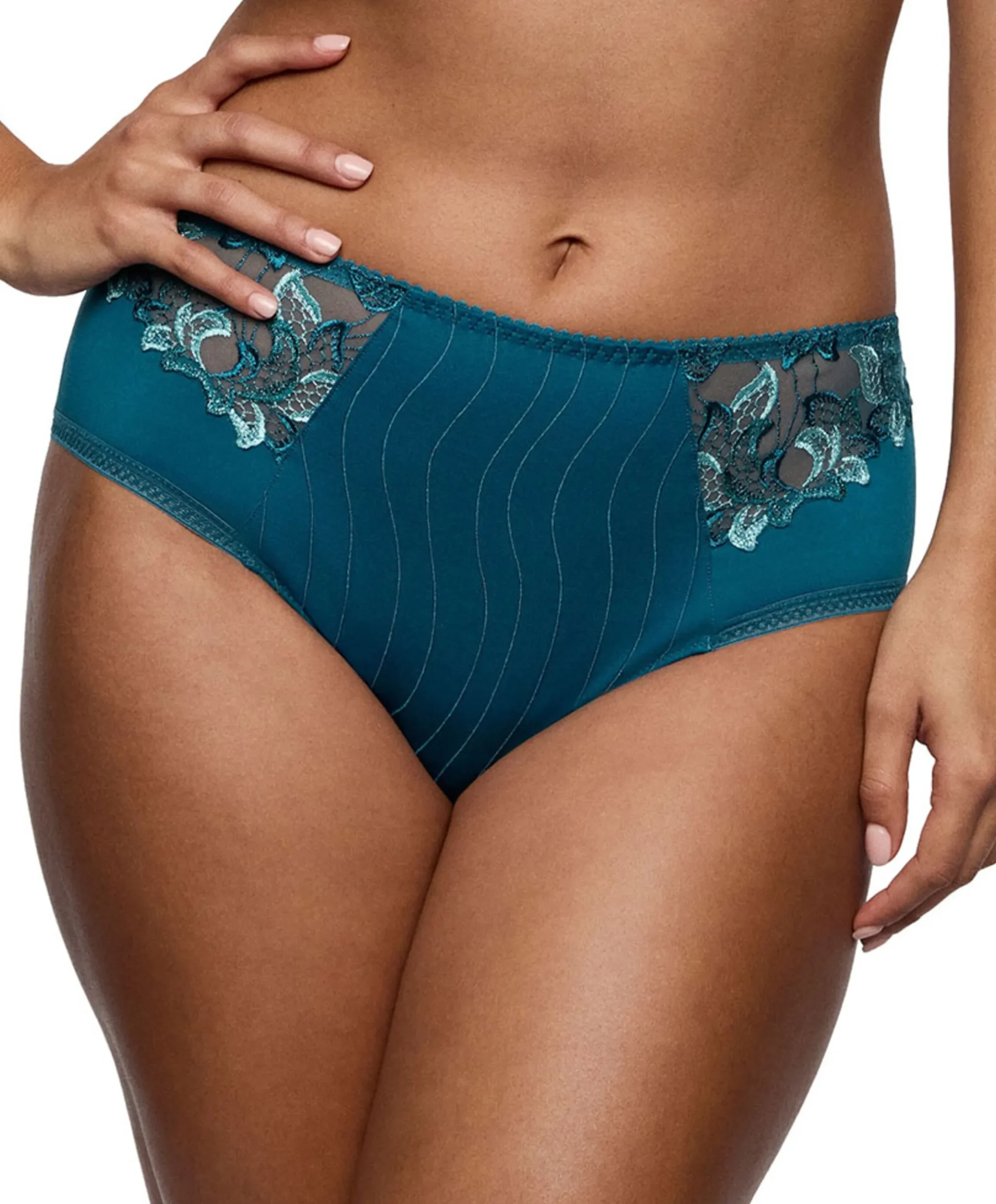 Dames slip blauw