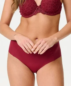 Dames slip bordeaux