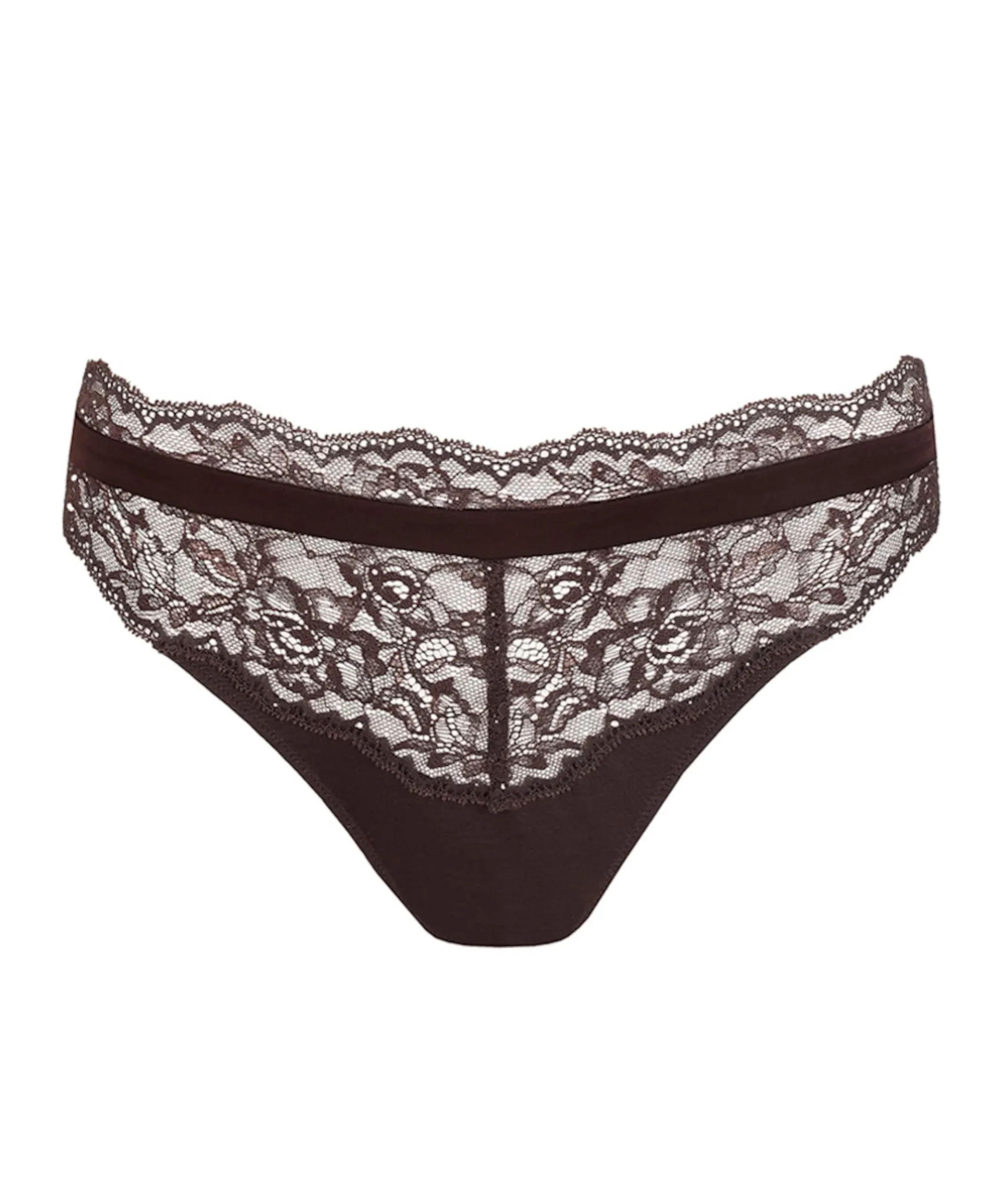 Dames slip bruin