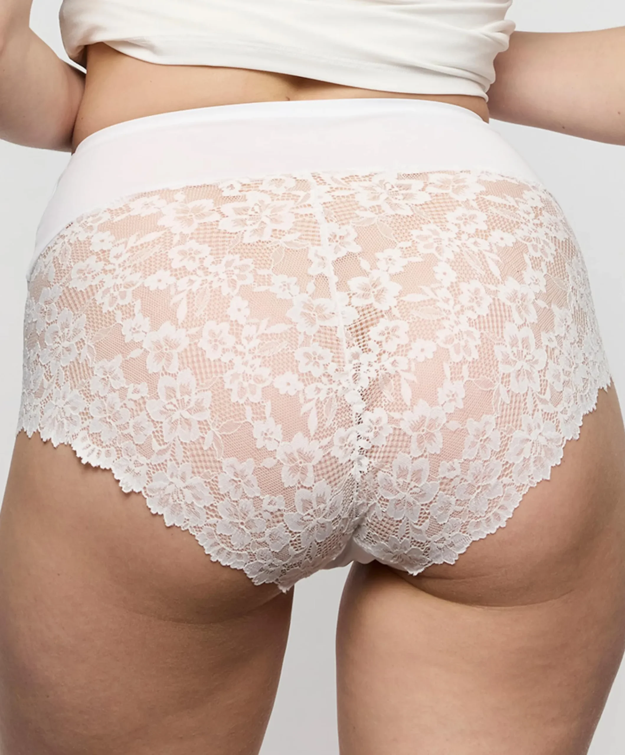 Dames slip ecru