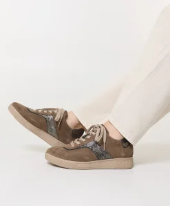 dames sneakers beige