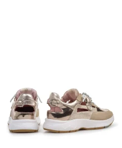 dames sneakers beige