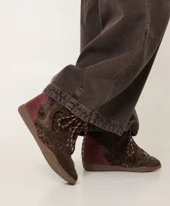 dames sneakers bruin