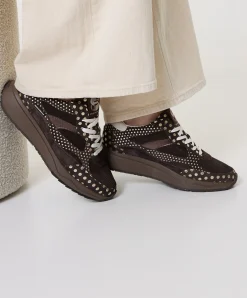 dames sneakers bruin