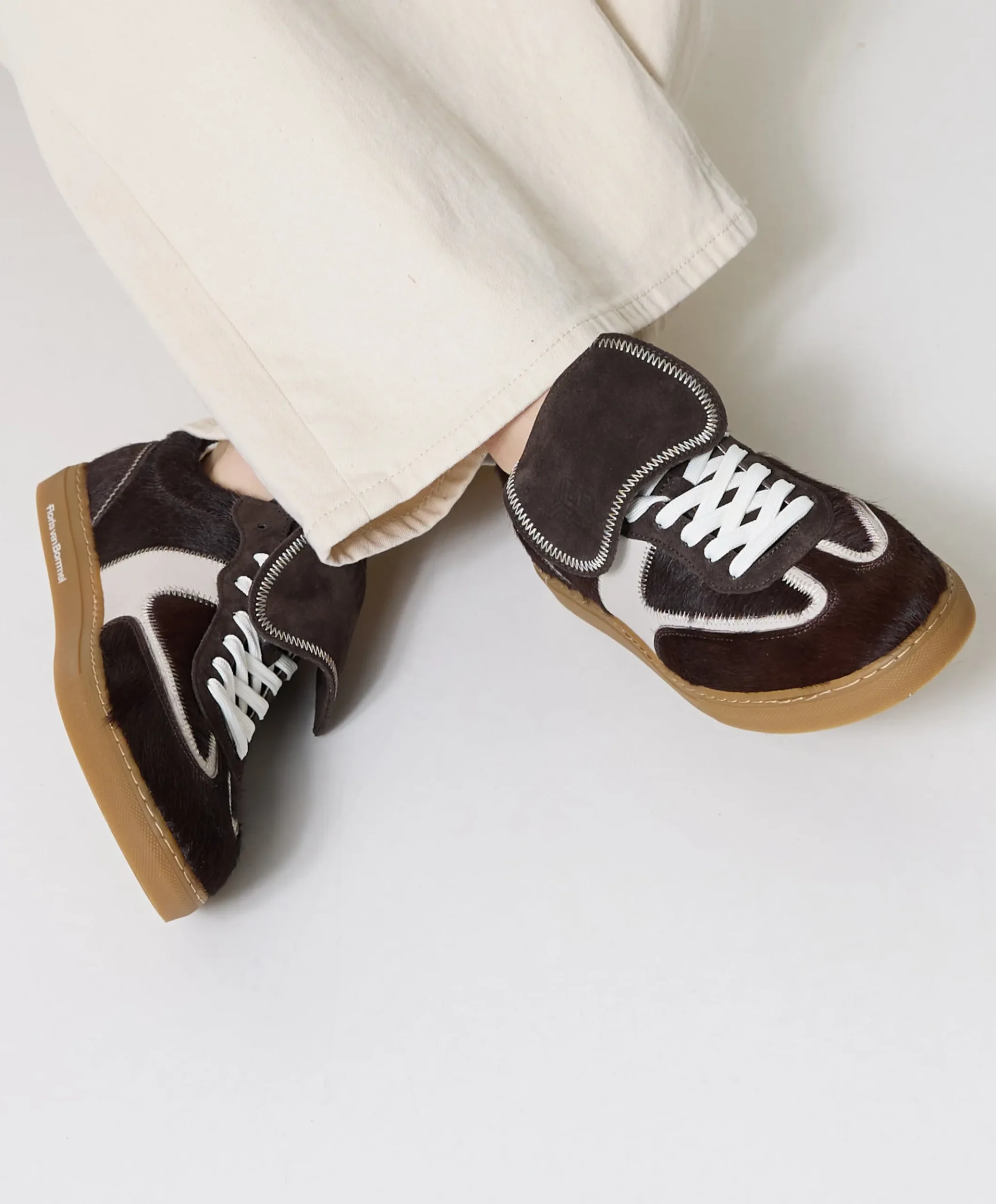dames sneakers bruin