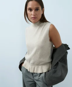 Dames spencer beige