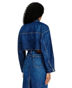 Dames spijkerjas blauw