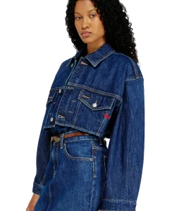 Dames spijkerjas blauw