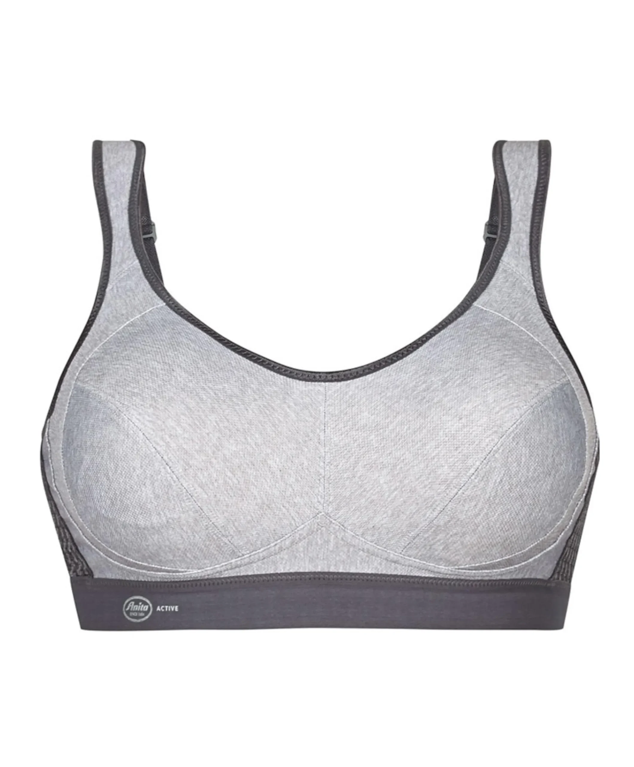 Dames sport bh grijs