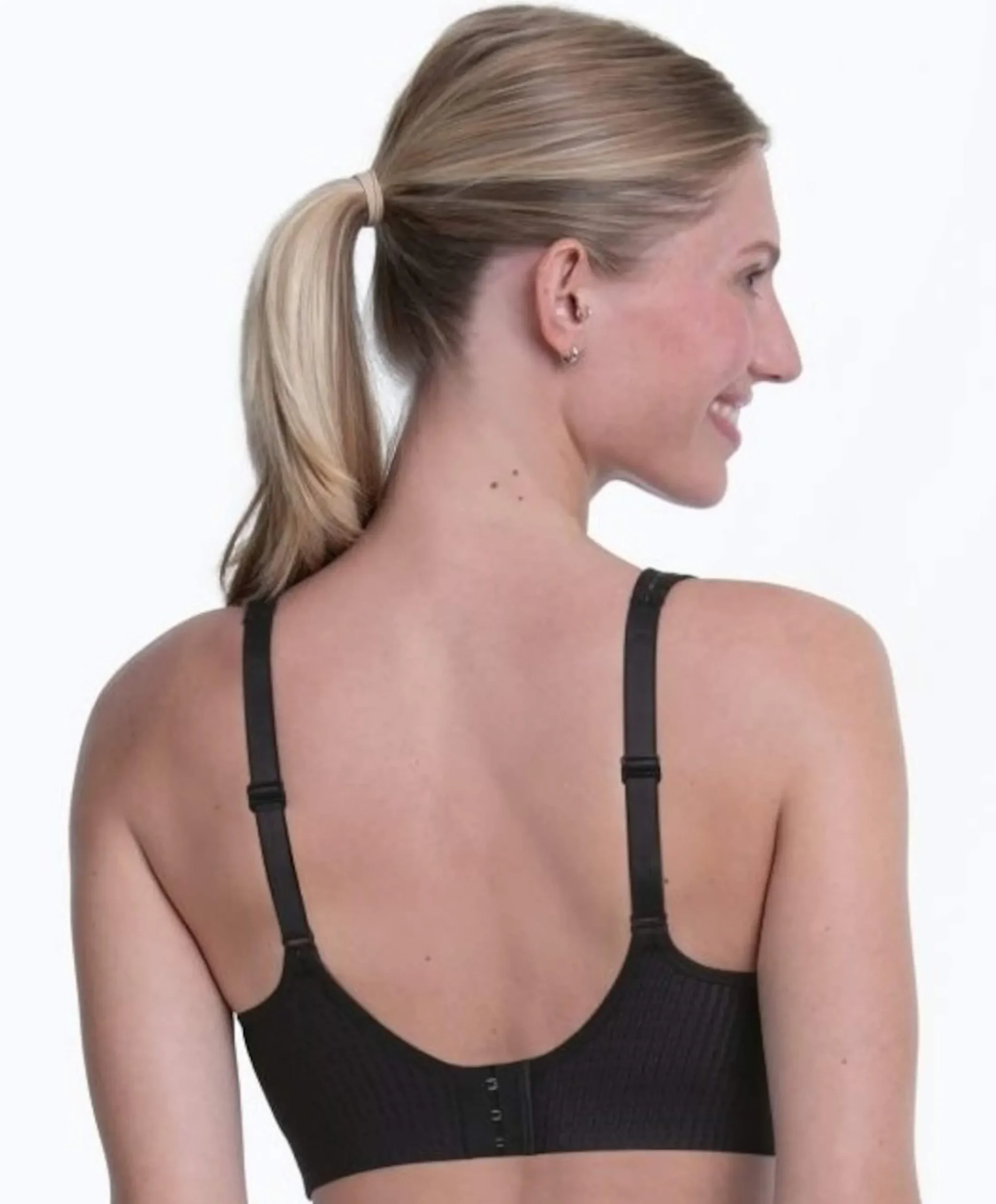Dames sport bh zwart