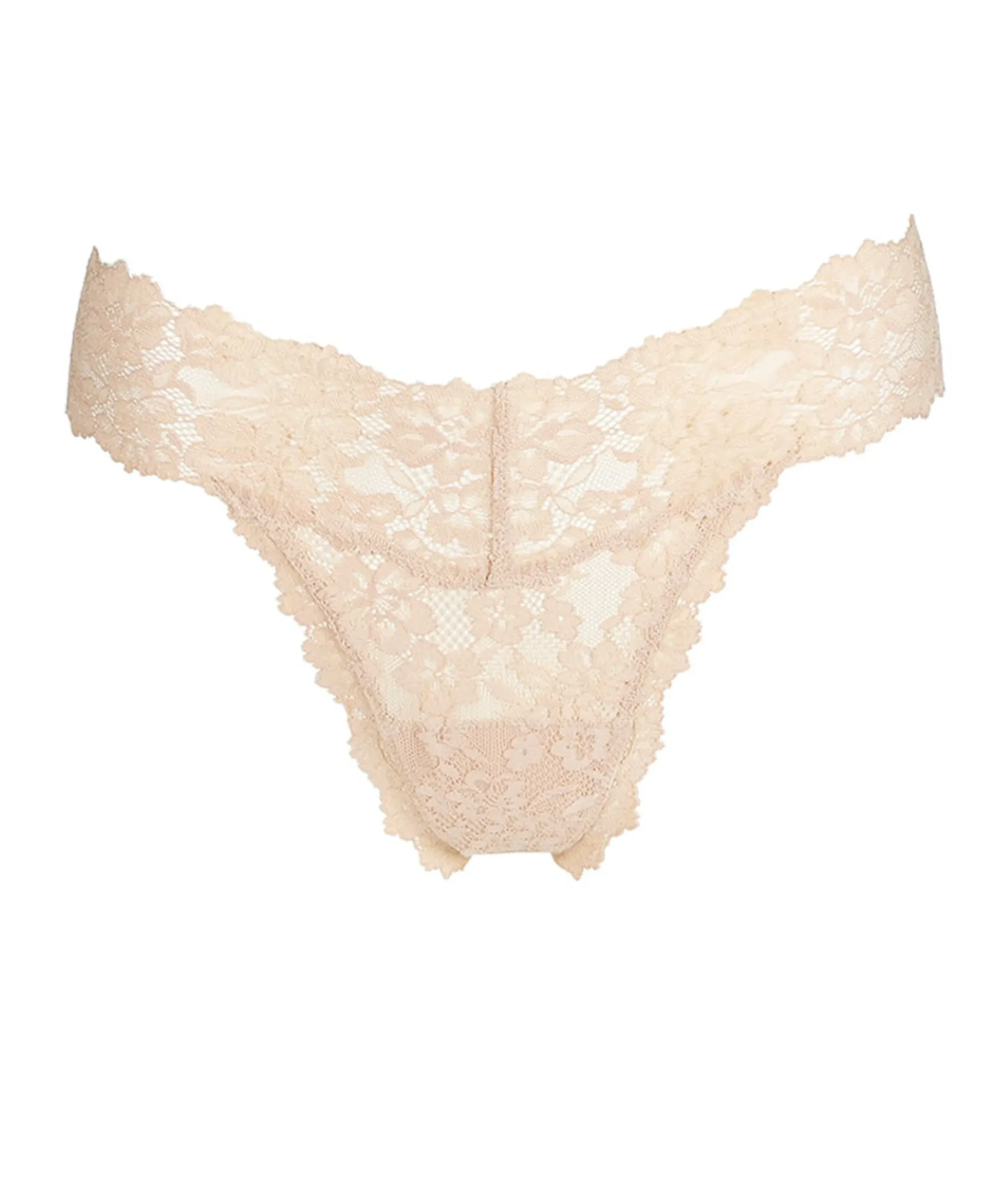 Dames string beige