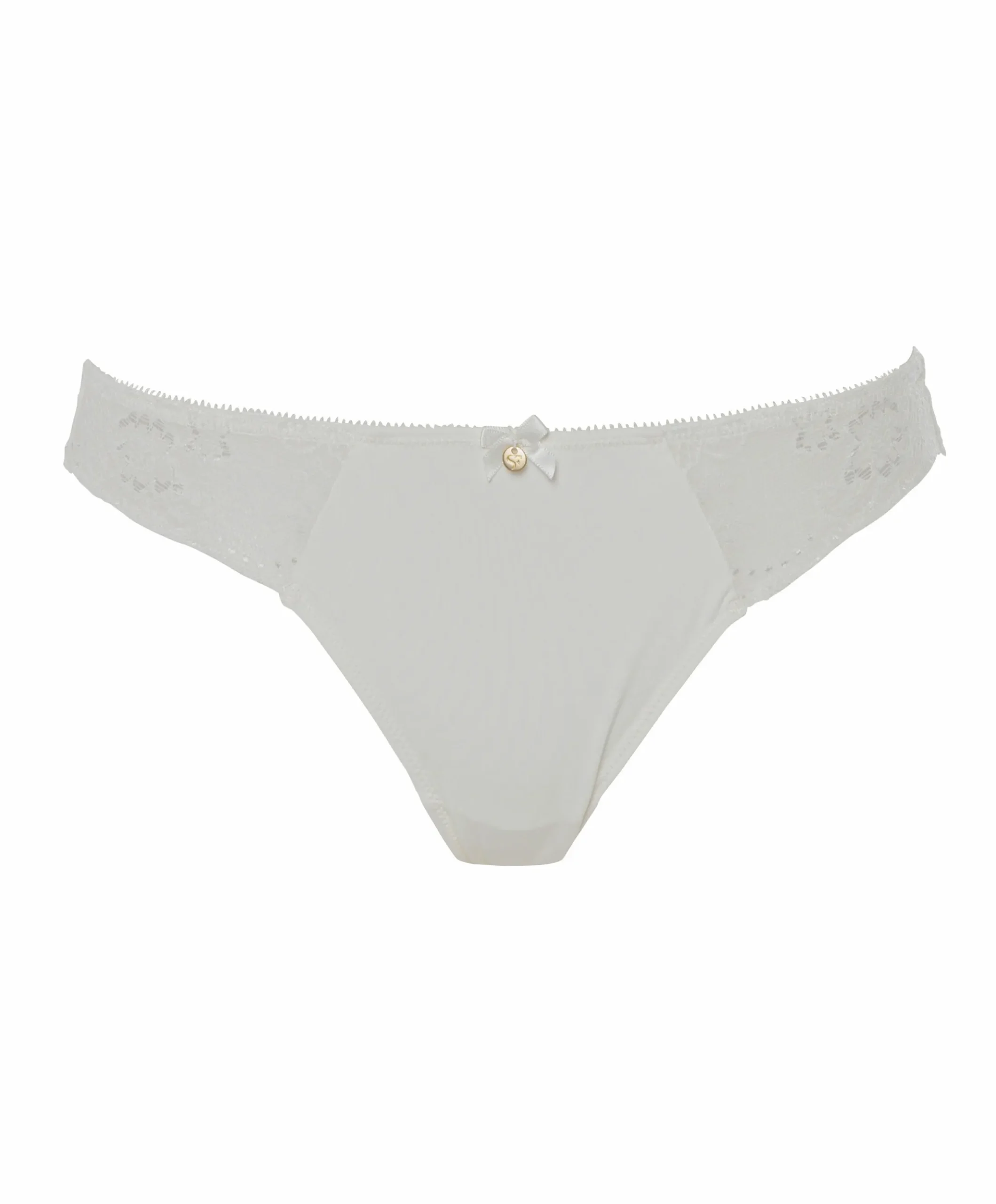 Dames string ecru