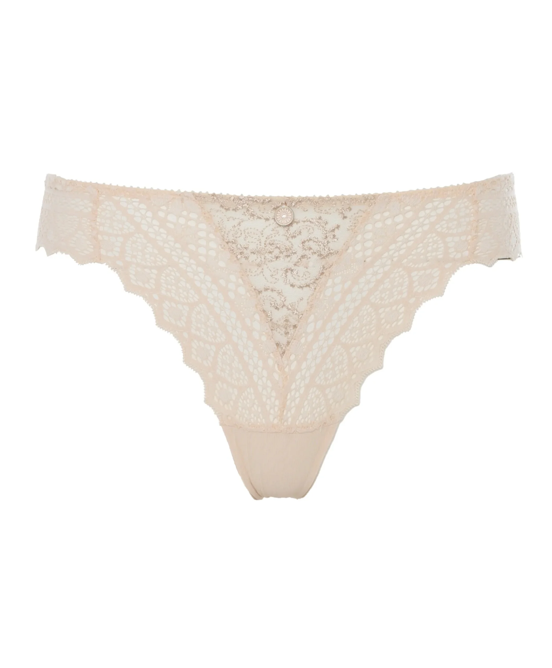 Dames string ecru