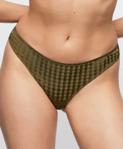 Dames string groen