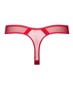 Dames string rood