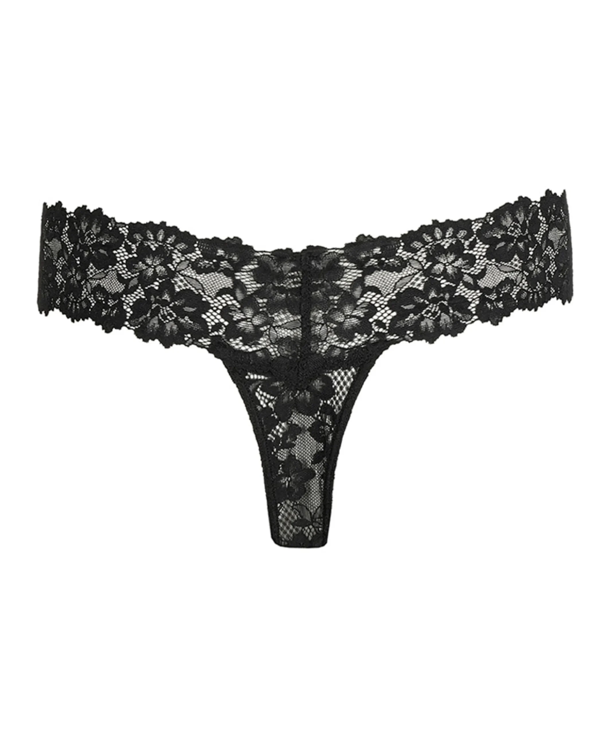 Dames string zwart