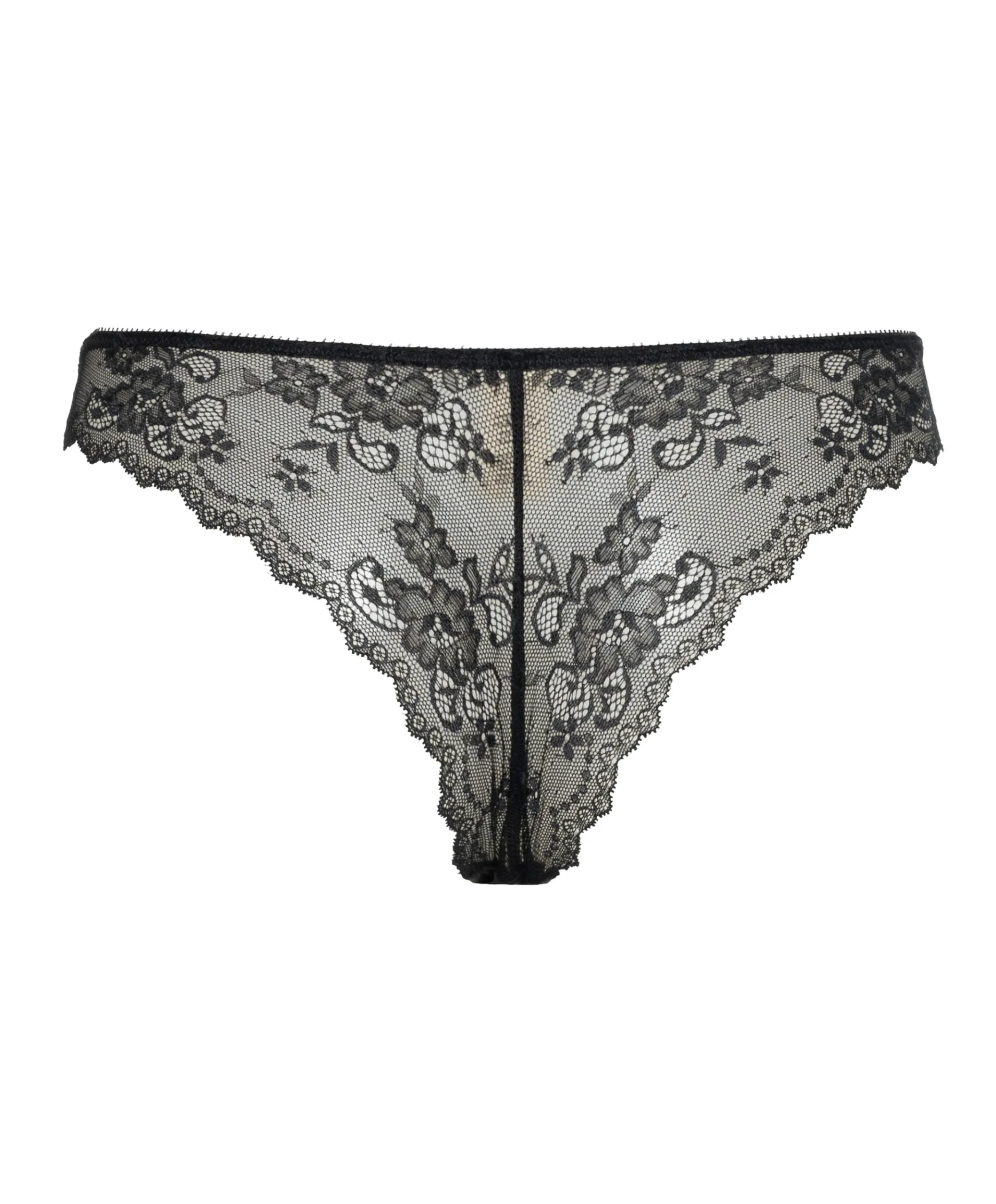Dames string zwart