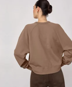 Dames sweater beige