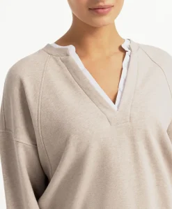 Dames sweater beige