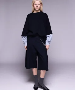 Dames sweater blauw