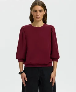 Dames sweater bordeaux