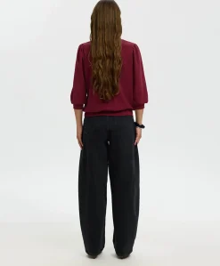Dames sweater bordeaux