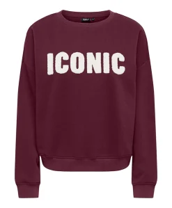 Dames sweater bordeaux