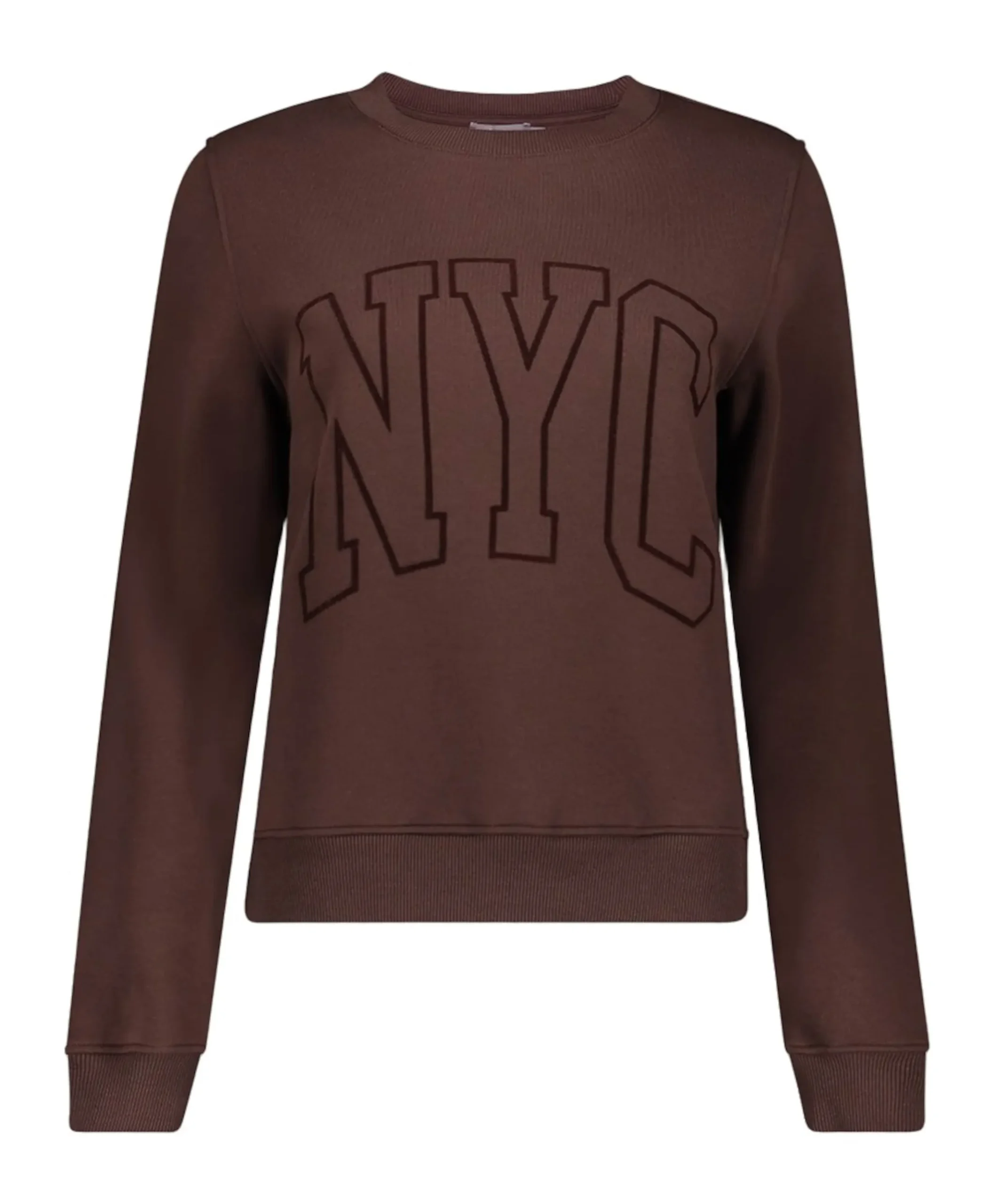 Dames sweater bruin