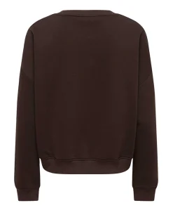 Dames sweater bruin
