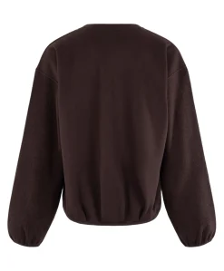 Dames sweater bruin