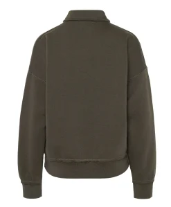 Dames sweater bruin