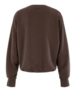 Dames sweater bruin