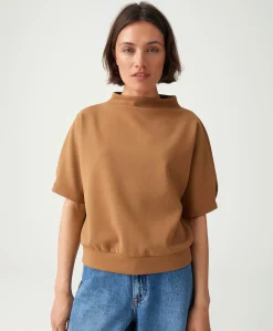 Dames sweater bruin