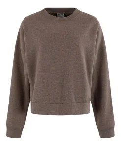Dames sweater bruin